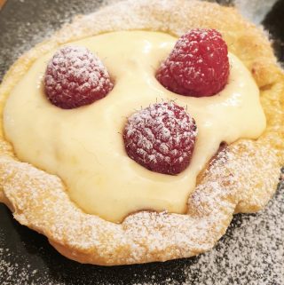 Raspberry Custard Tarts With Creme Patissiere Foodle Club