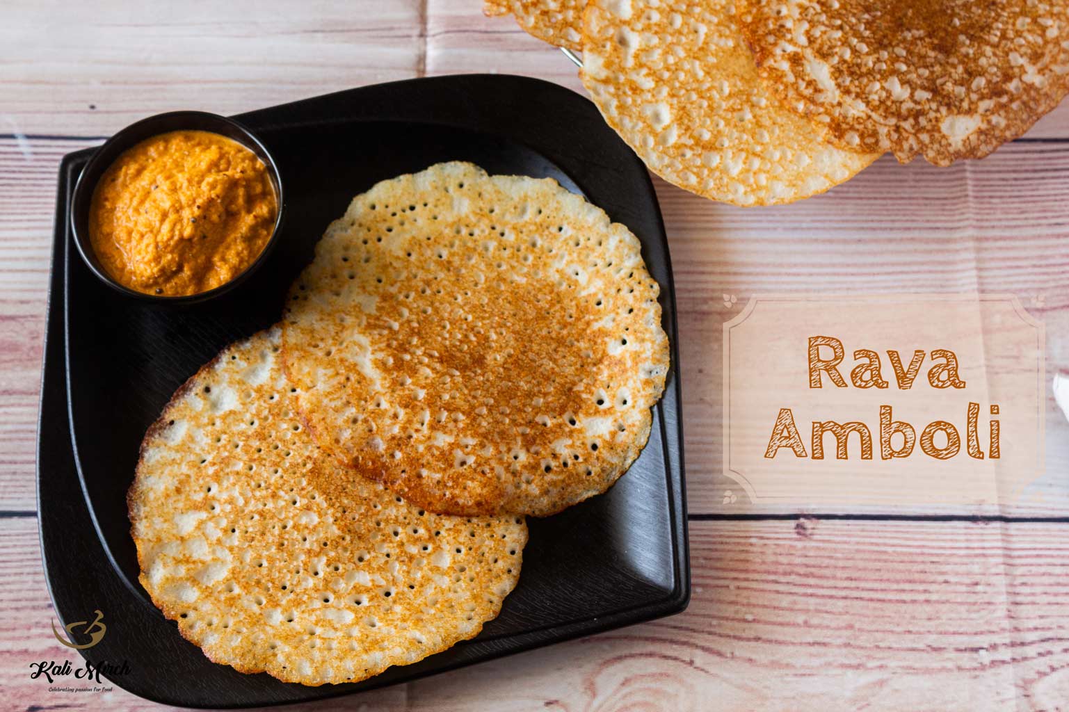 Rava Amboli Soft And Spongy Rava Amboli Recipe Food Indian Bread