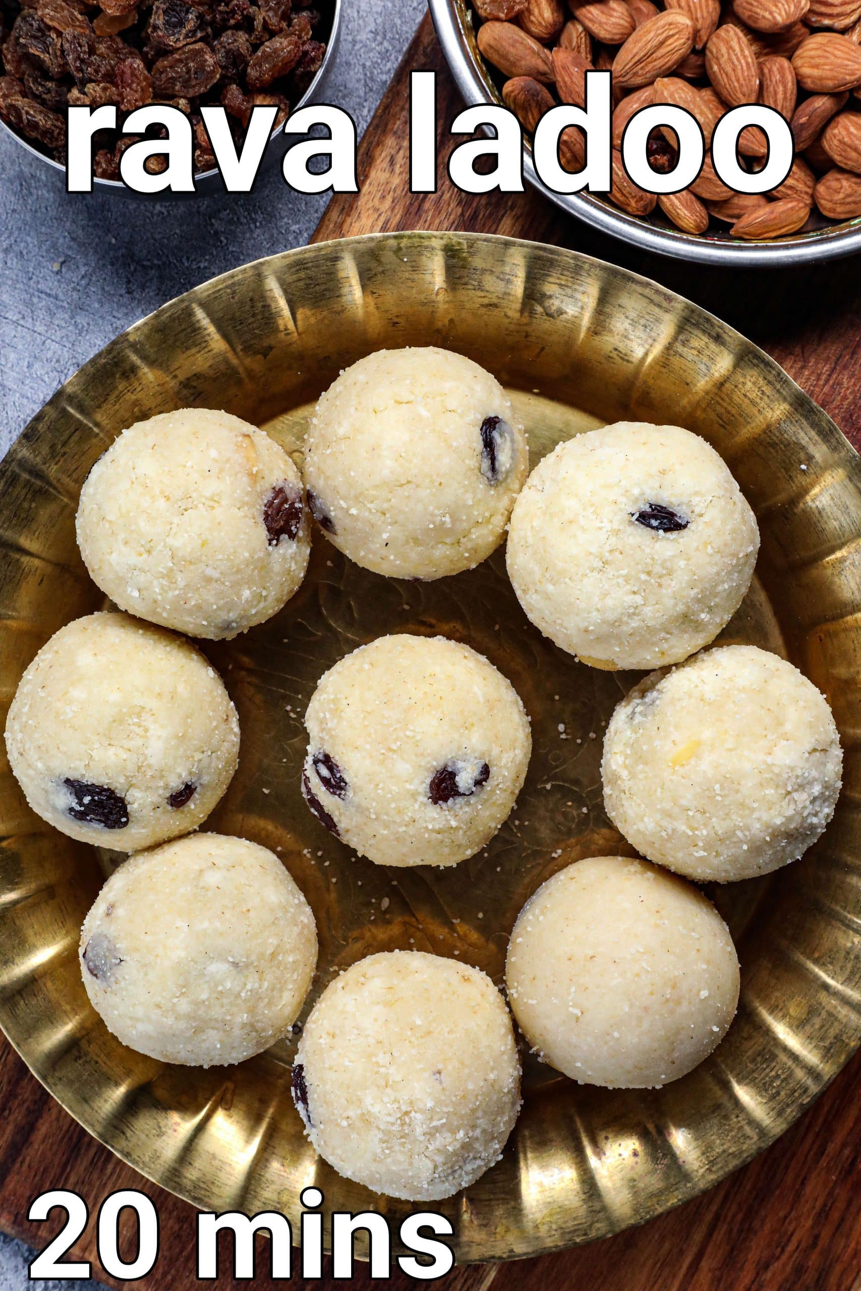 Rava Laddu Recipe Semolina Ladoo Pavanis Kitchen Rava Laddu Recipe Laddoo Recipe Semolina