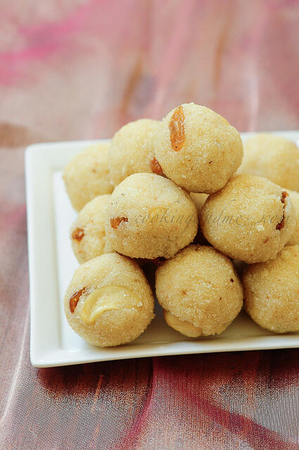 Rava Ladoo Recipe How To Make Rava Laddu Diwali Sweets Recipes