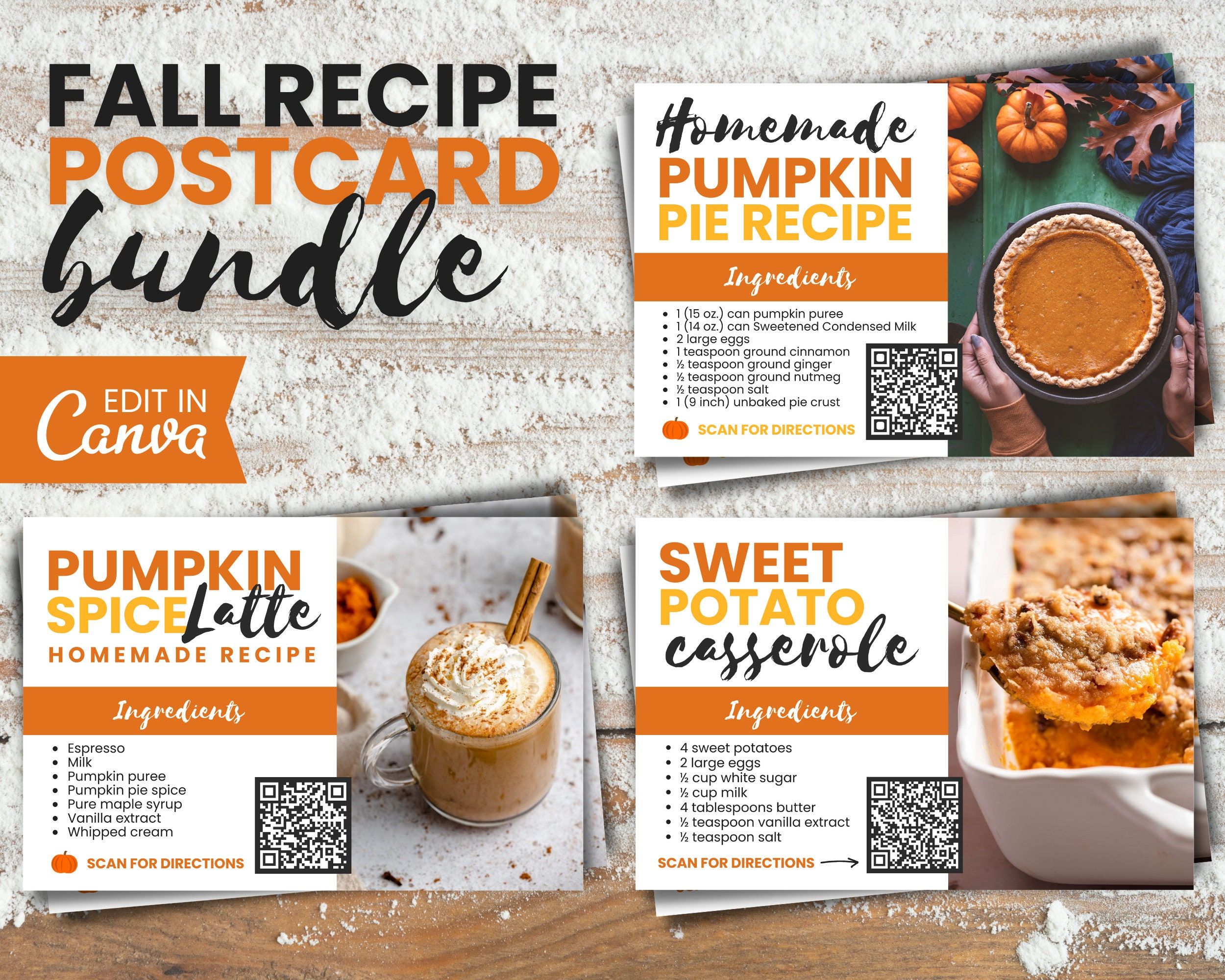 Realtor Recipe Cards Real Estate Postcards