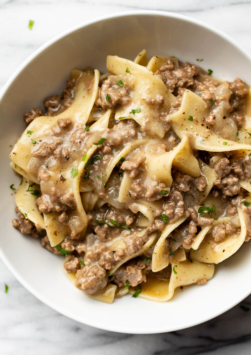 5 Easy Steps for Beef Tips over Noodles Delight