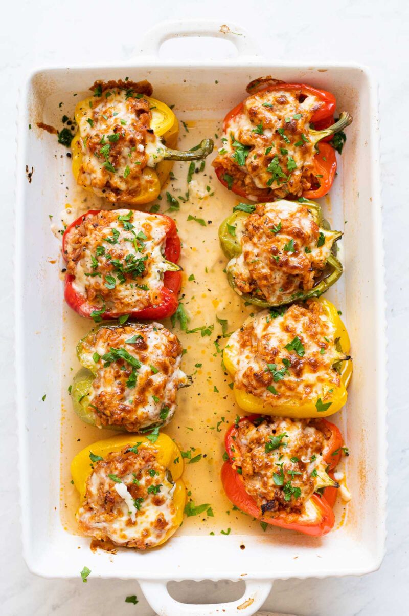 Chicken Stuffed Sweet Peppers: Easy and Delicious Recipe