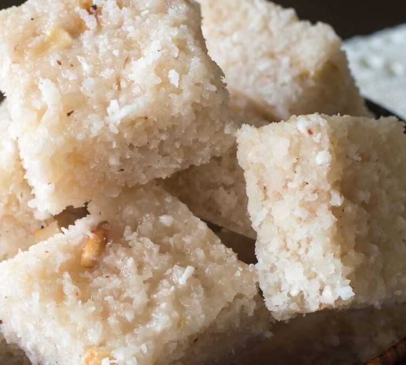 5-Minute Coconut Barfi Recipe: Instant Delight!