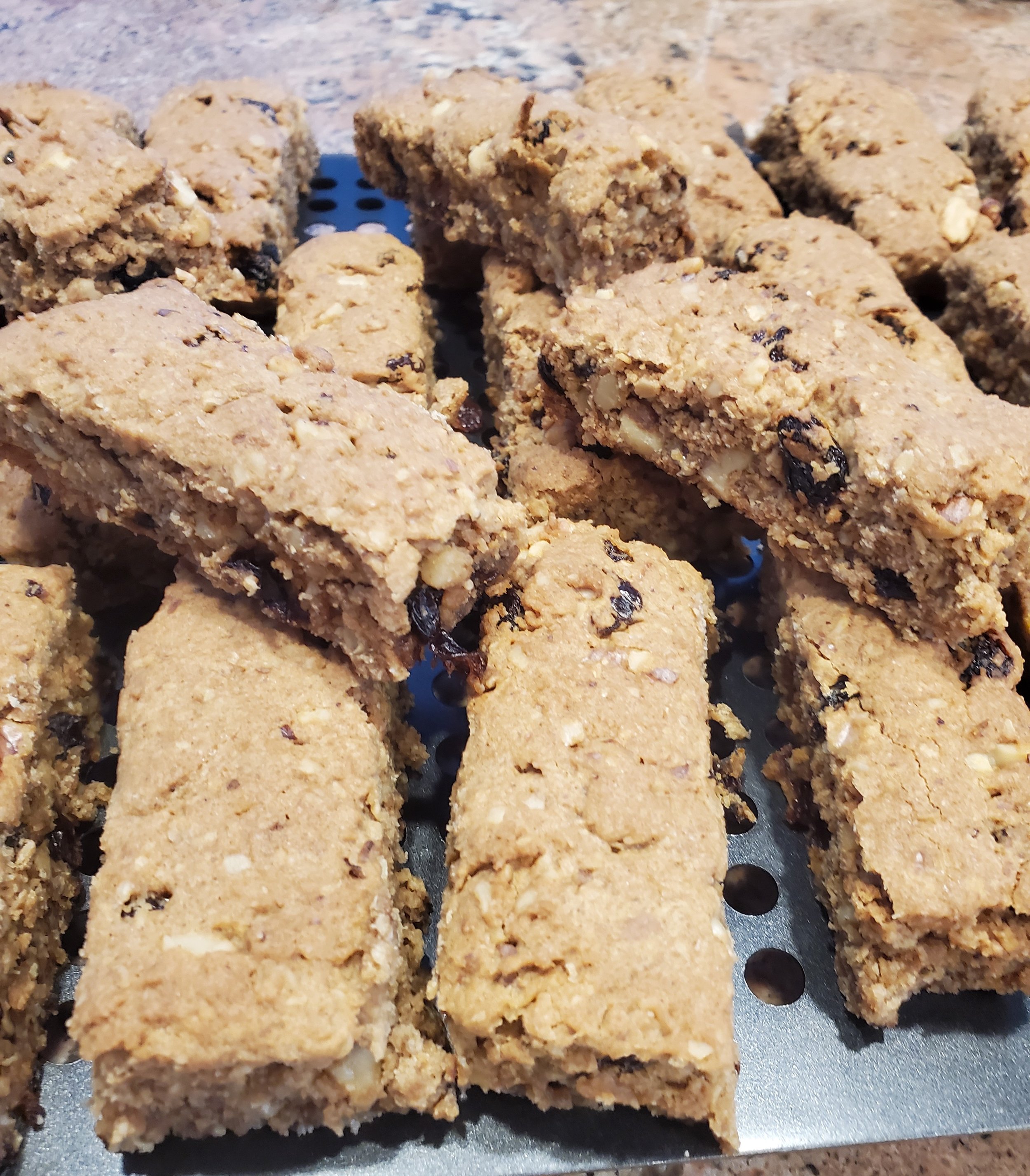 Receipe For Oatmeal Walnut Raisin Bars