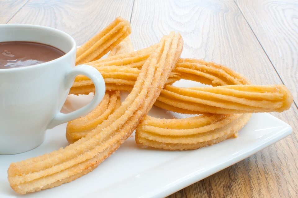 Receta F Cil De Churros Con Salsa De Chocolate Churros Sin Gluten