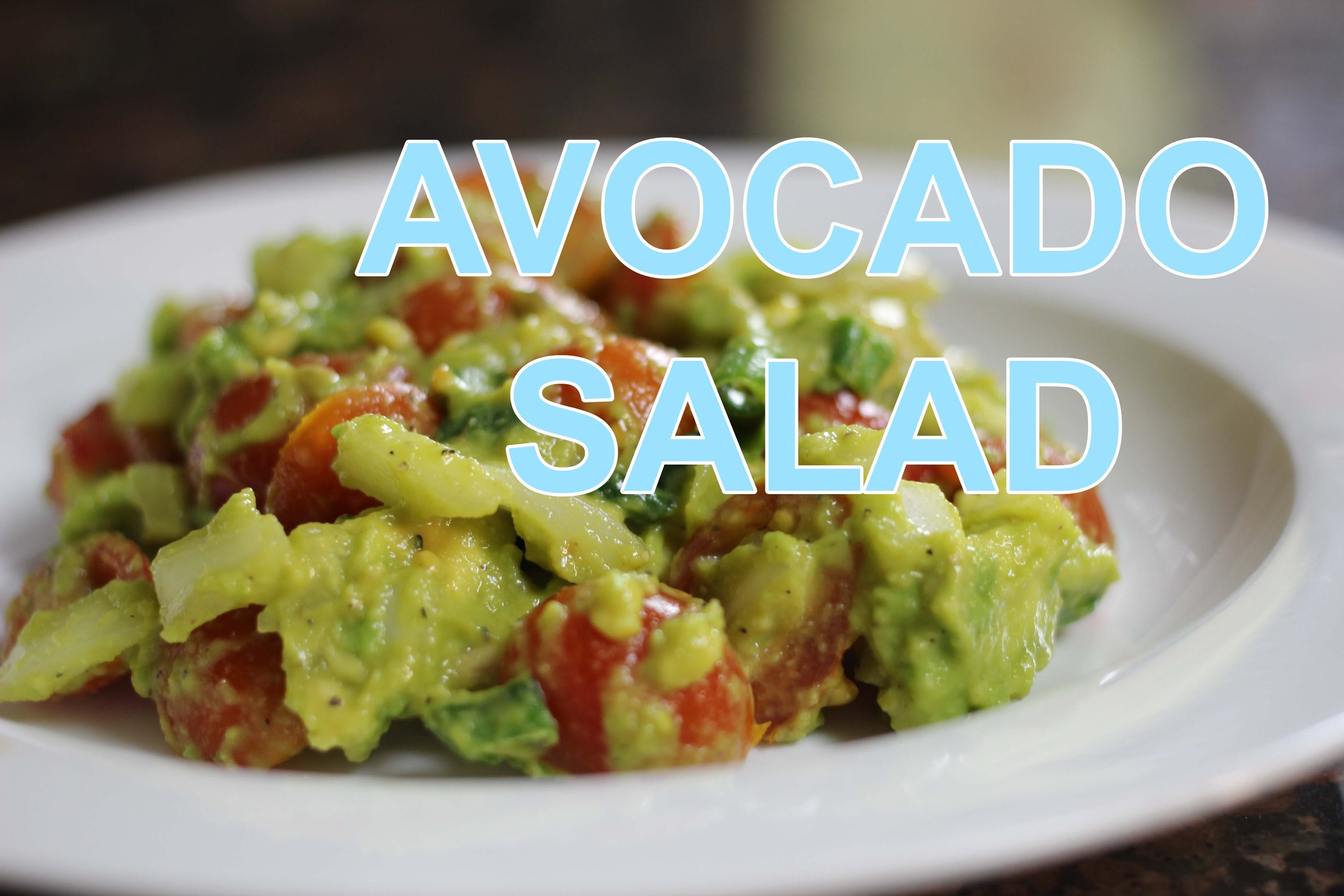 Recipe Avocado Salad With Tomatoes And Herbs Recipe Avocado Salad