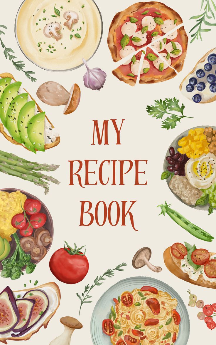 Recipe Book Cover Printable