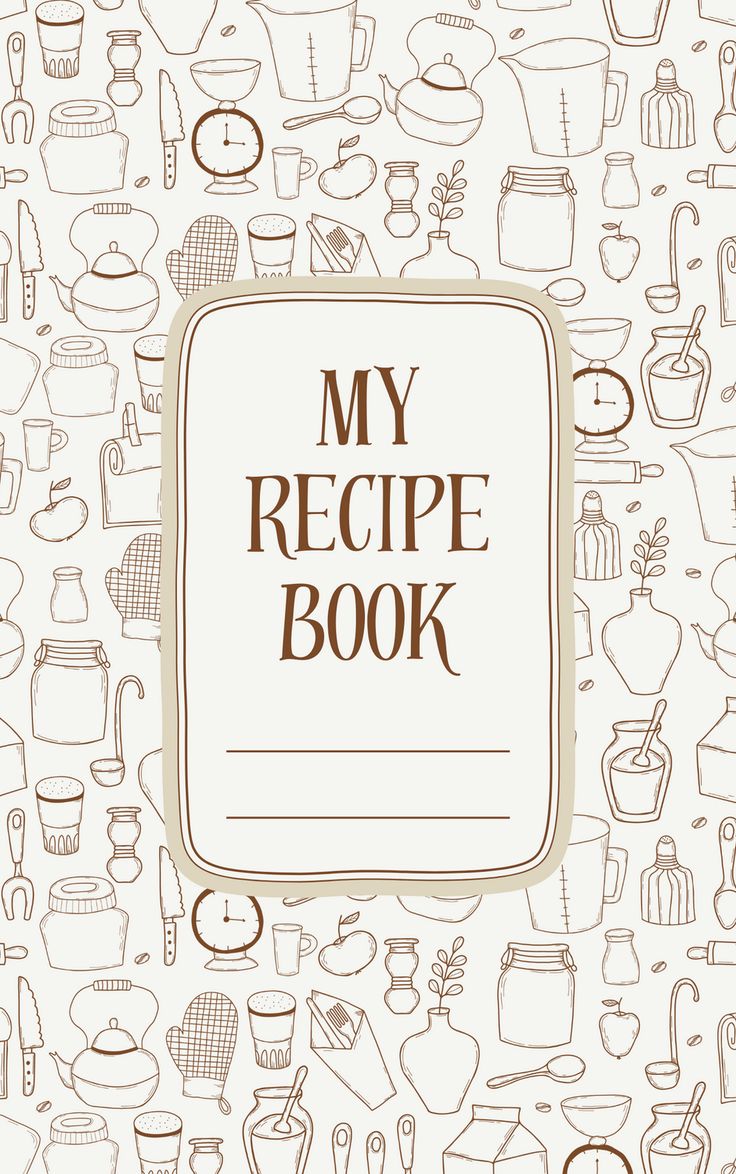 Recipe Book Personalized Recipe Book Design Book Cover Diy Recipe