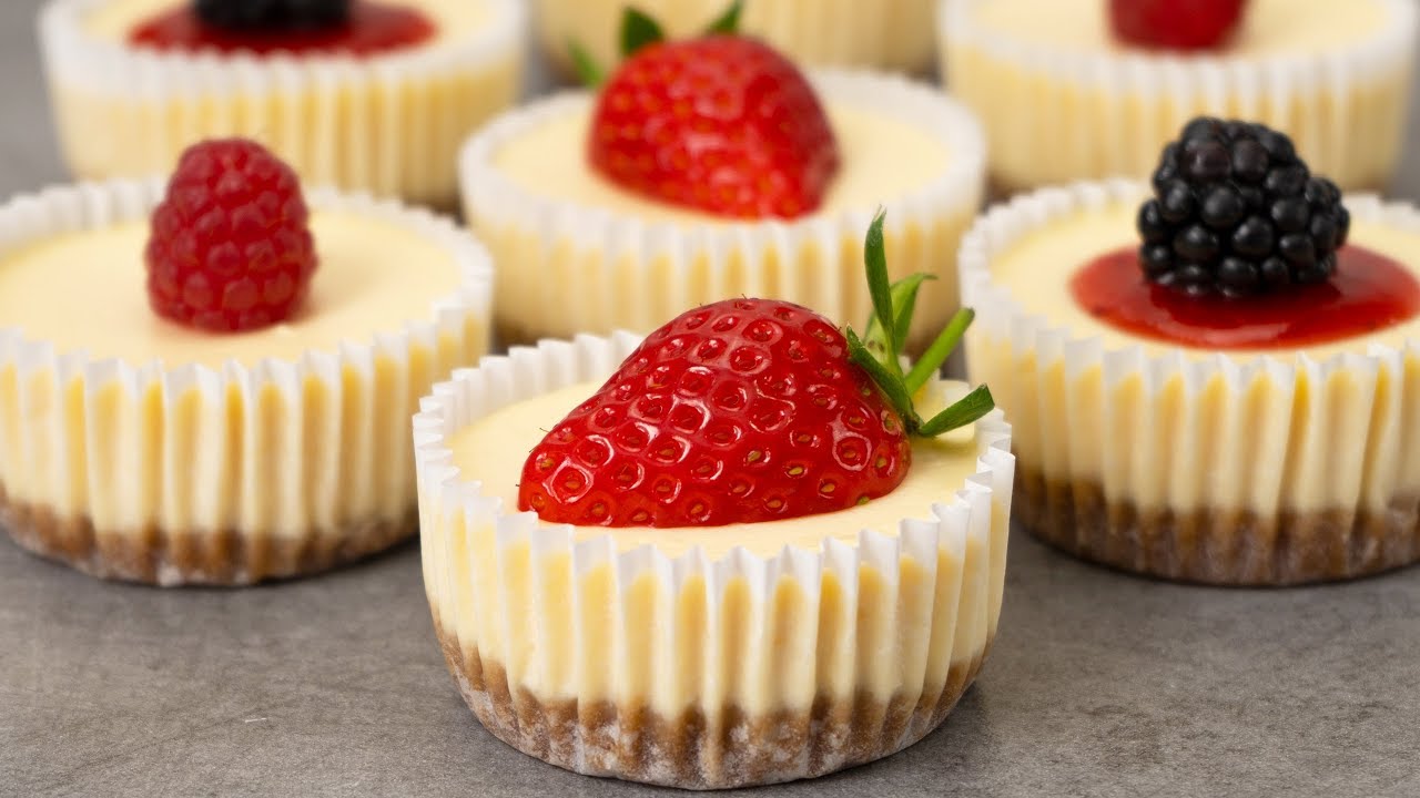 Recipe Easy Mini Cheesecakes Kitchn