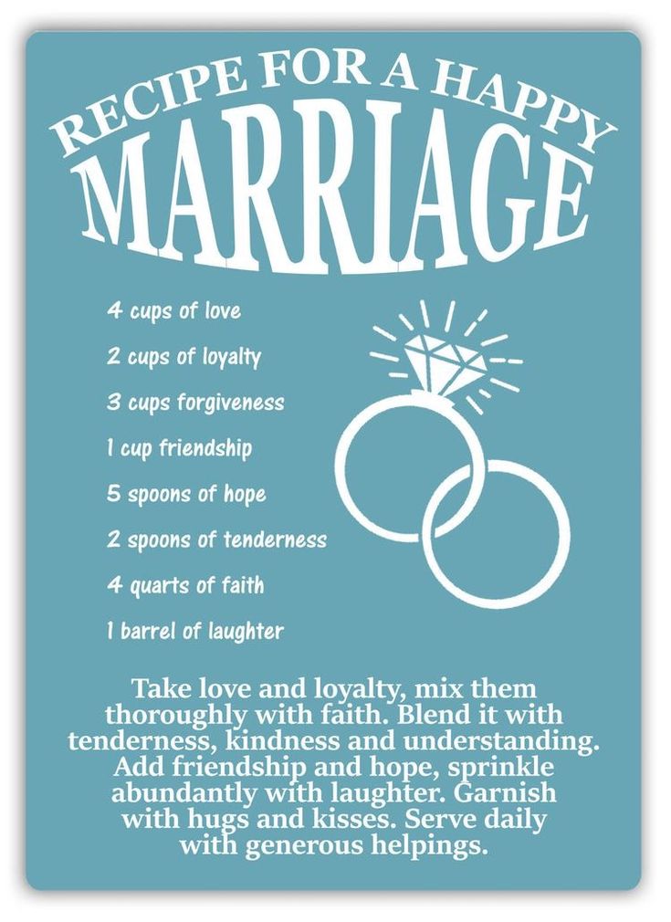 Recipe For A Happy Marriage Happy Marriage Recipe For Happy Marriage Recipe For Marriage