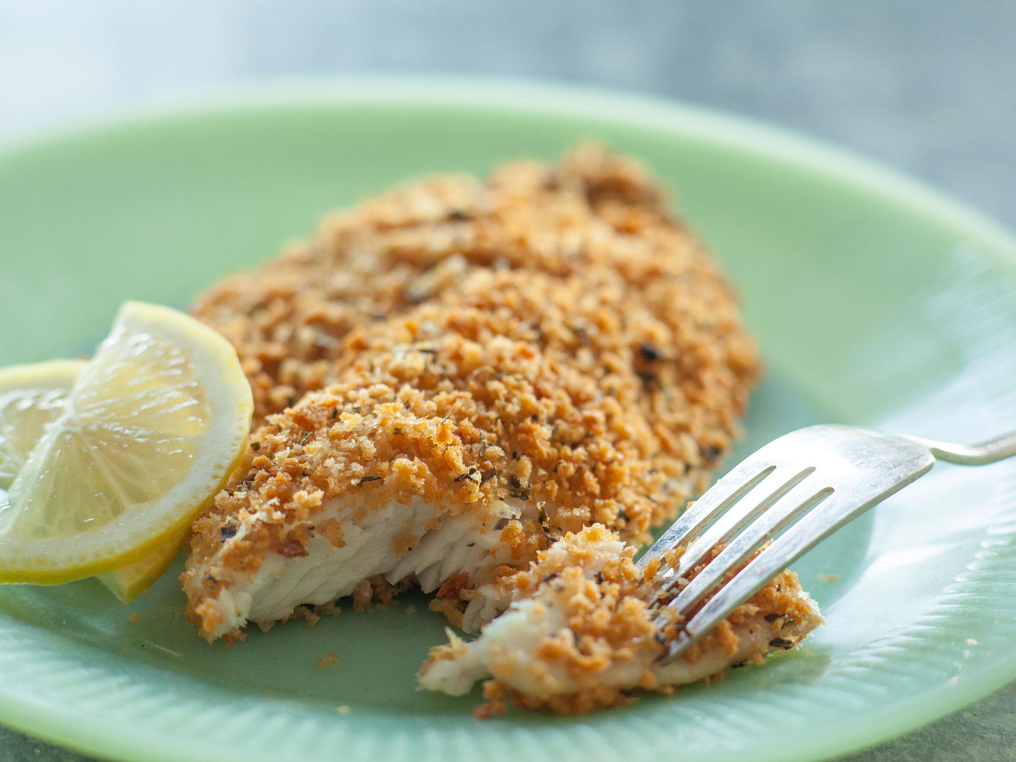 Recipe For Baked Tilapia With Panko Bread Crumbs Bread Poster