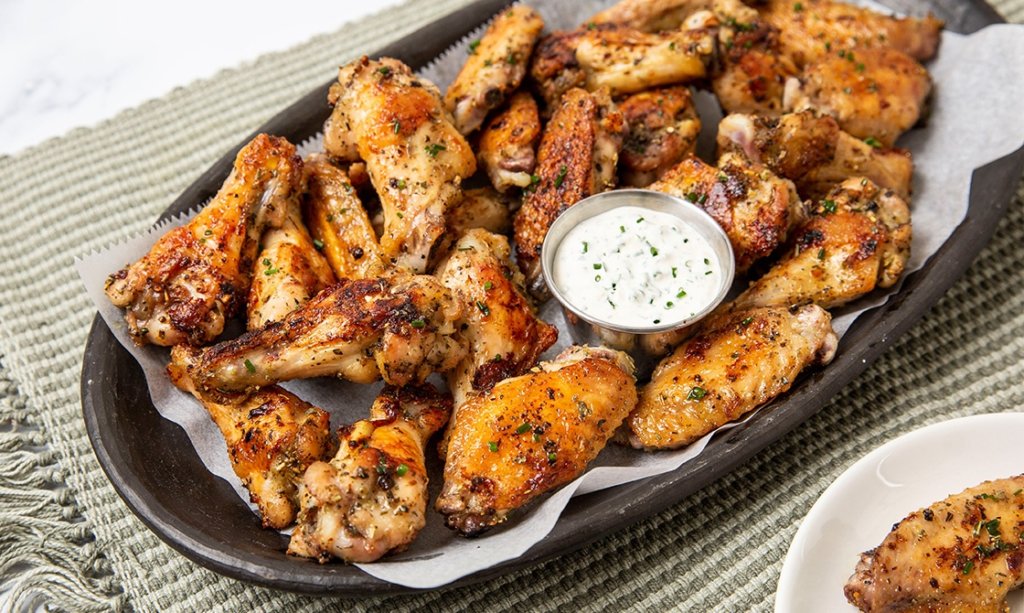 Recipe Herby Keto Chicken Wings With Ranch Keto Mojo