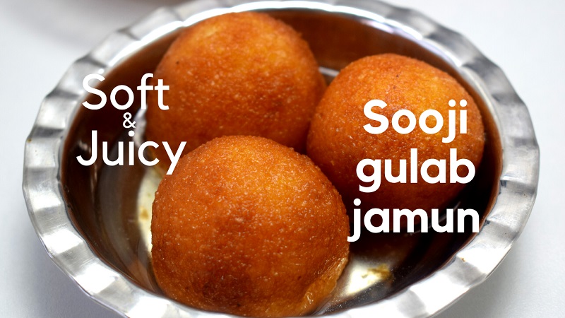 Recipe Of Sooji Ke Gulab Jamun Sooji Make Gulab Jamuns Easily At