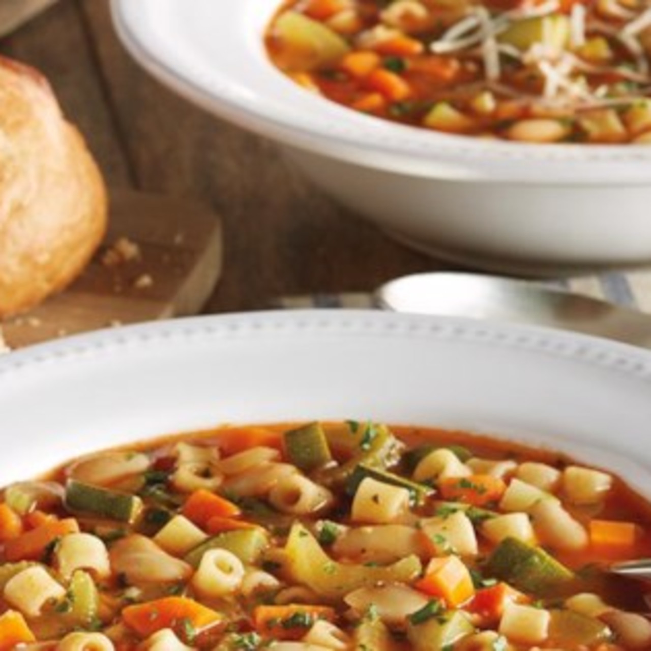 Recipe Scrummy Minestrone Soup Classic Winter Warmer