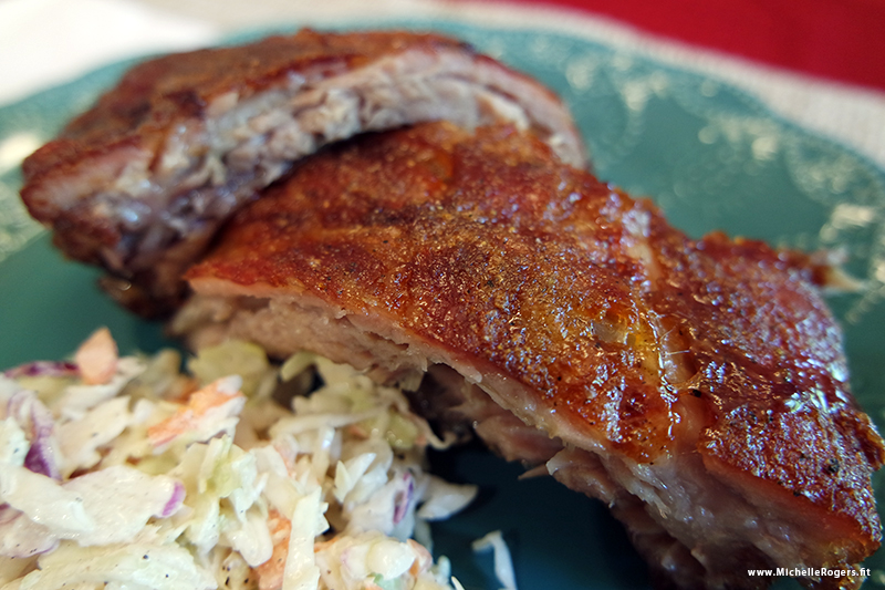 Recipe Tender Delicious And Juicy Dry Rub Baby Back Ribs Michelle Rogers Healthy Living Blog