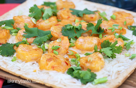 Recipes Grilled Thai Sweet And Spicy Shrimp Pizza