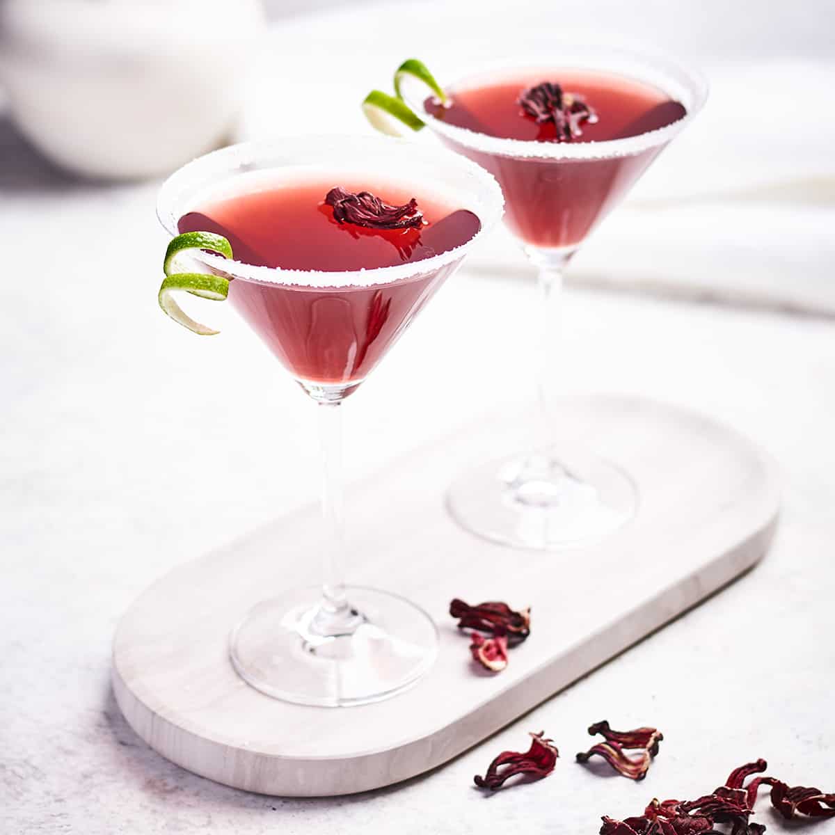 Refreshing Hibiscus Mocktail Recipe Cookie And Kate