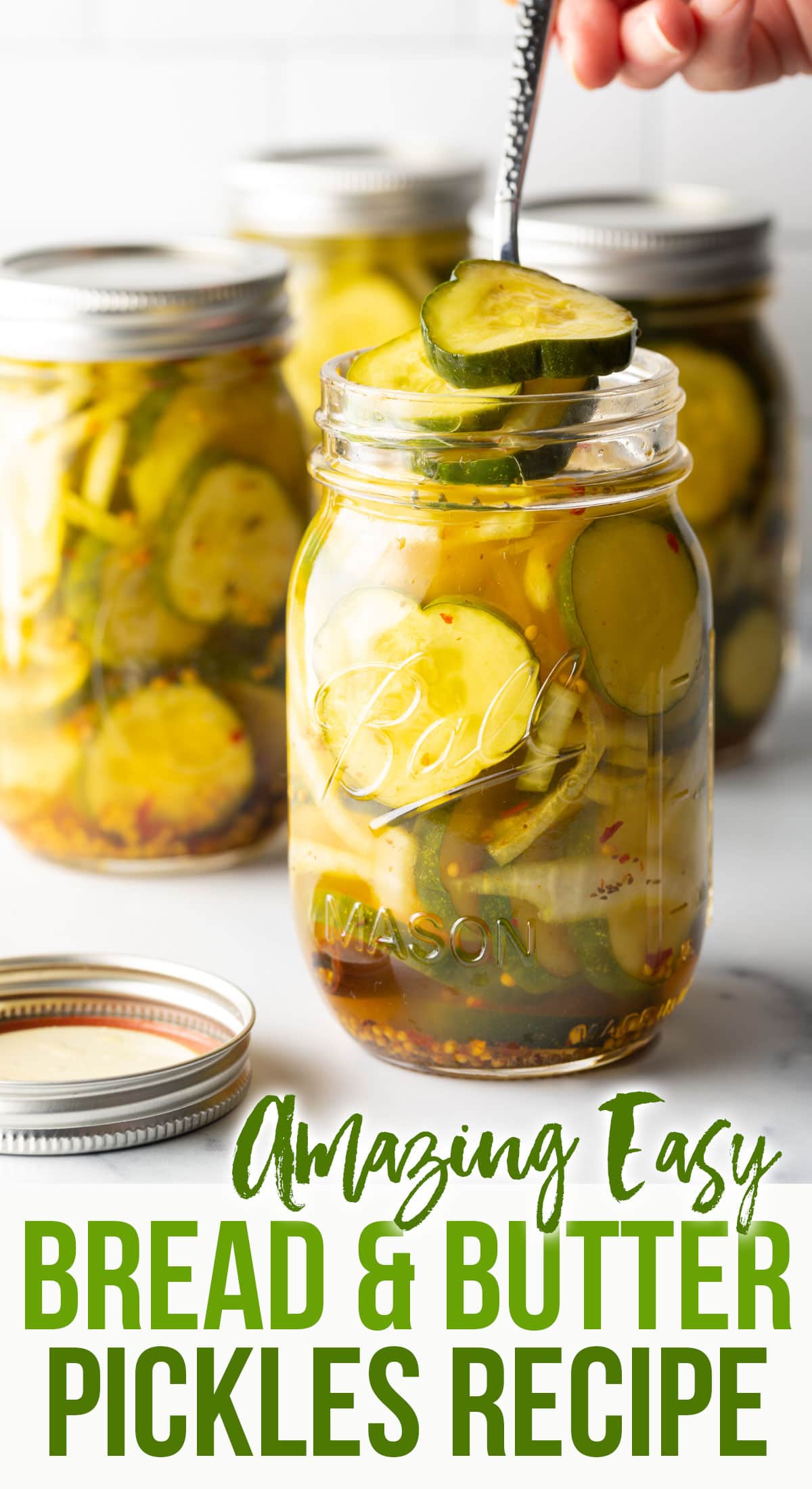 Refrigerator Bread And Butter Pickles Recipe A Spicy Perspective