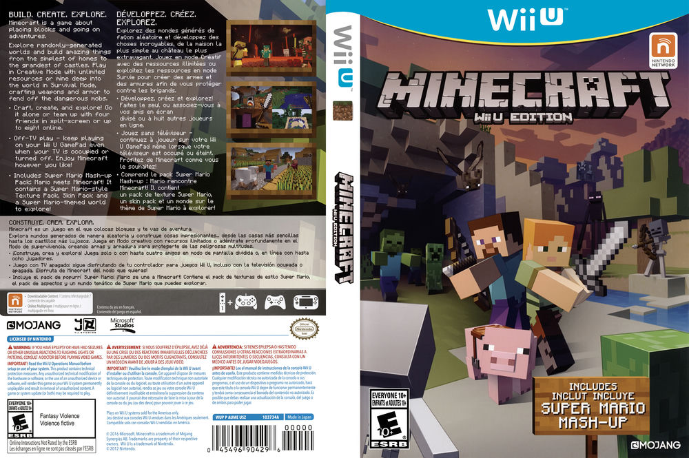 Review Minecraft Wii U Edition