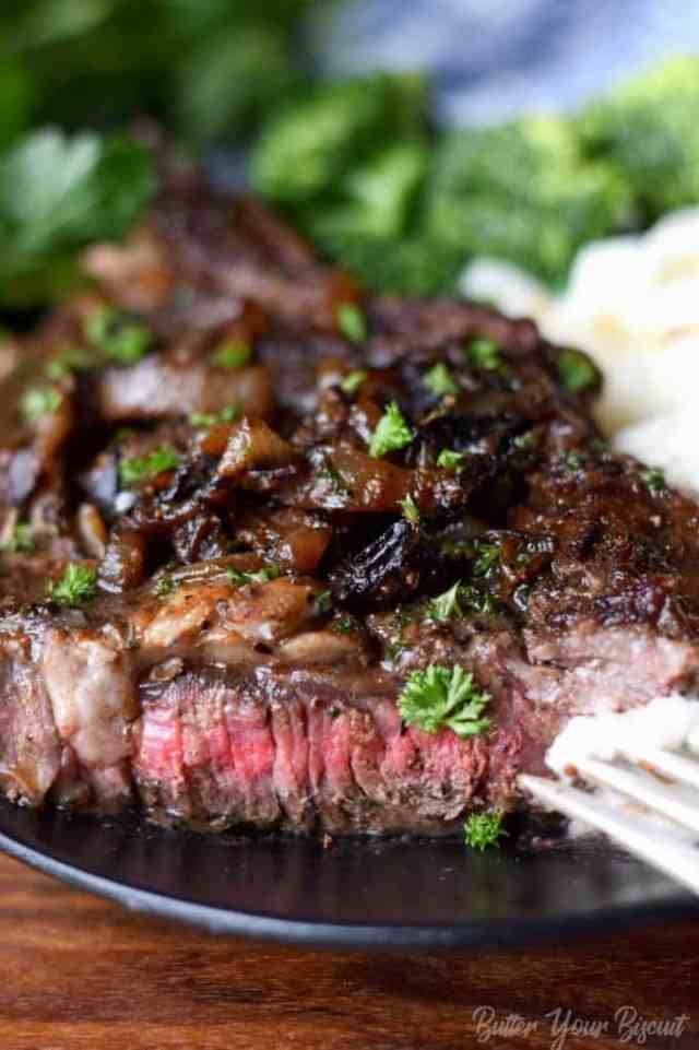 Rib Eye Steak Recipe Pan