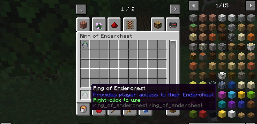 Ring Of The Enderchest Mod 1 17 1 1 16 5 Access Your Enderchest On The Go 9Minecraft Net