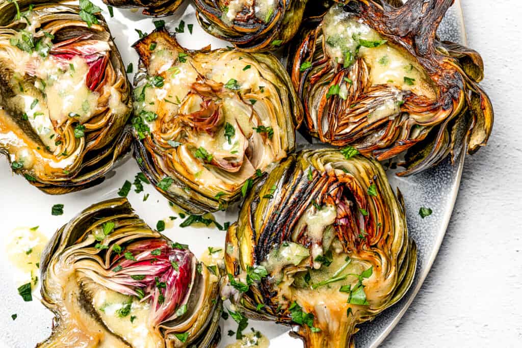 Roasted Artichokes Diethood