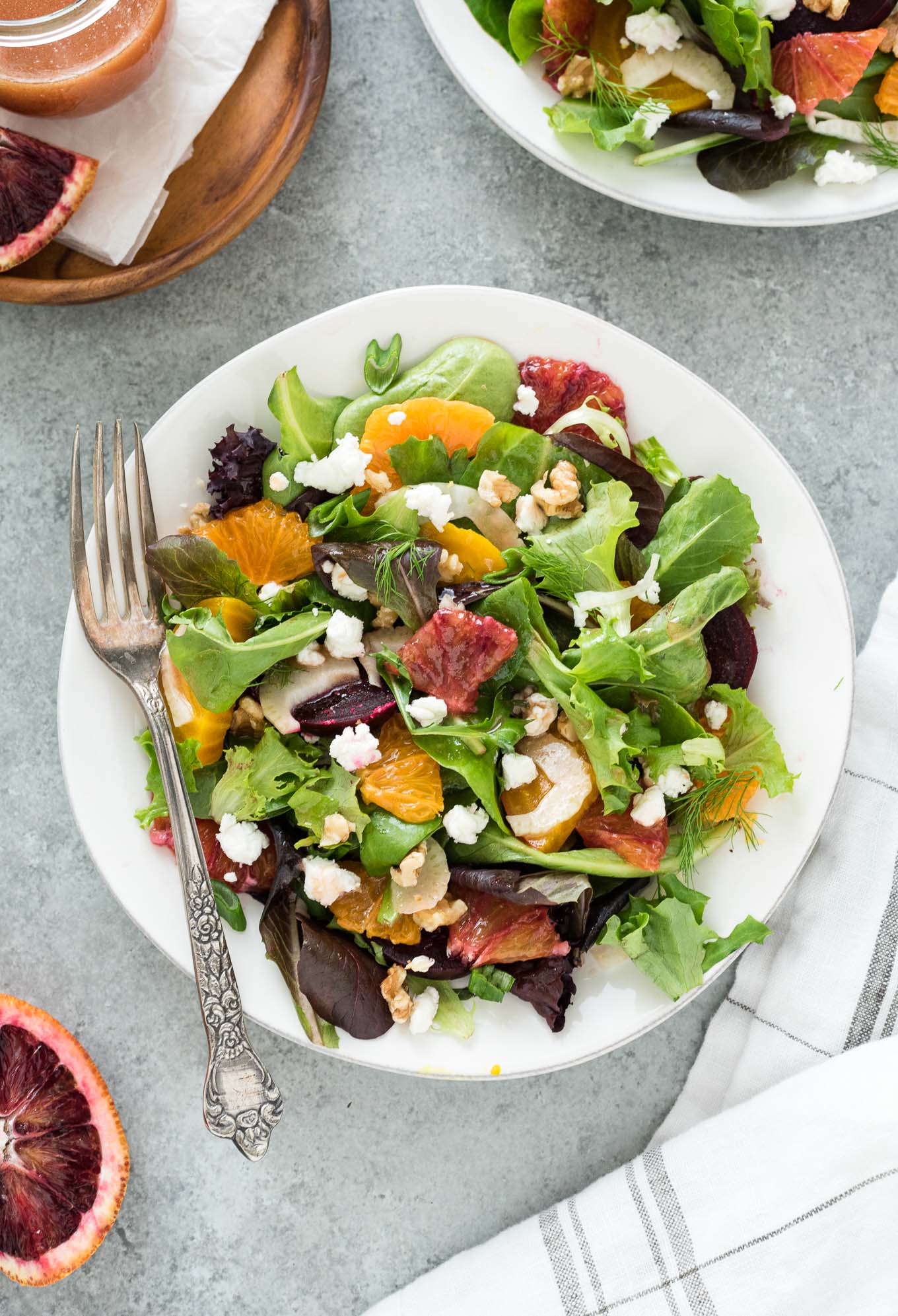 Roasted Beet And Orange Salad With Citrus Vinaigrette Healthy Salad