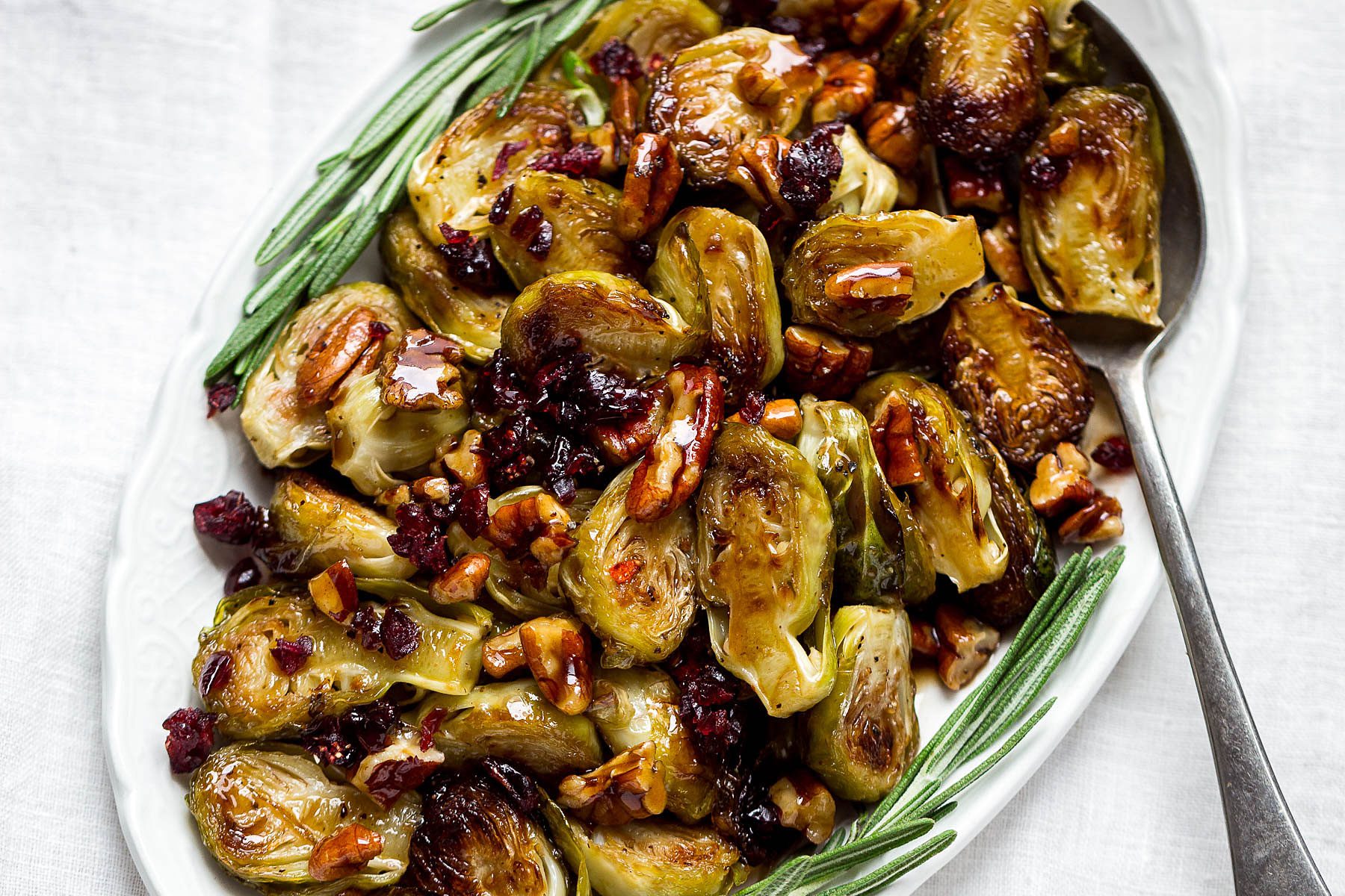 Roasted Brussels Sprouts With Balsamic And Honey Recipe