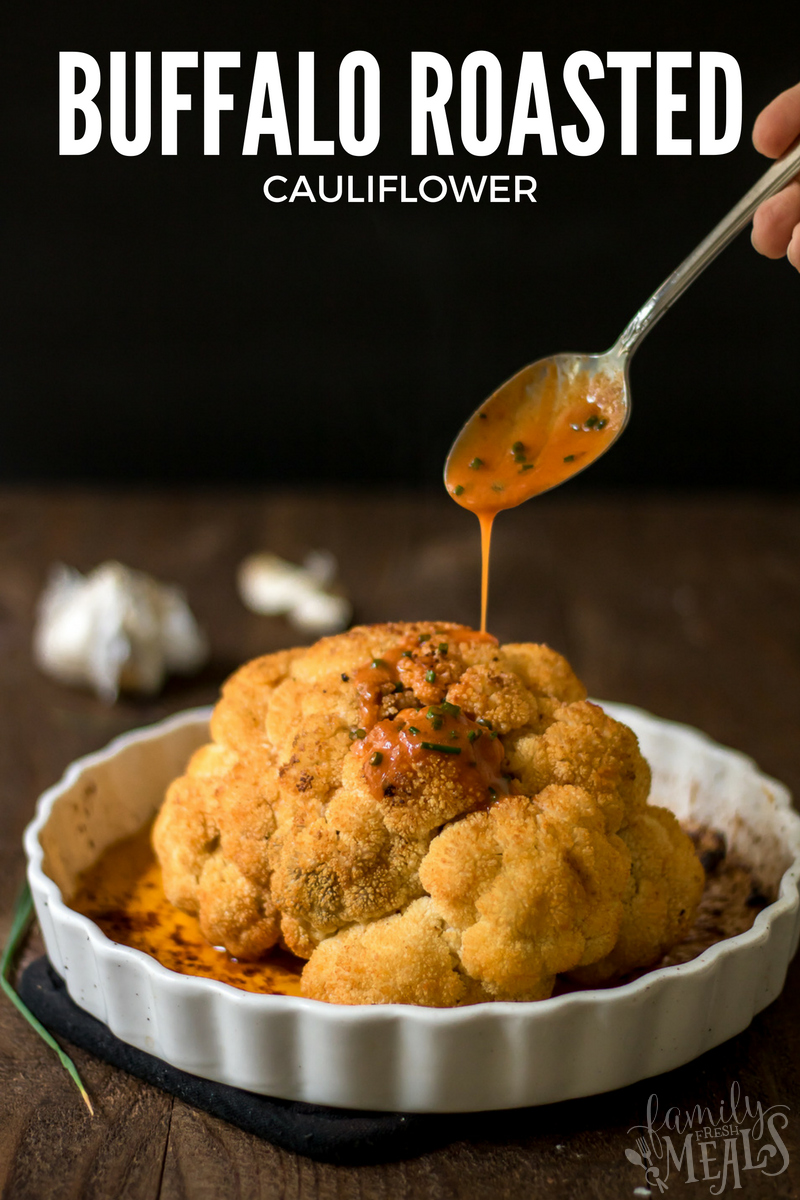 Roasted Buffalo Cauliflower Family Fresh Meals