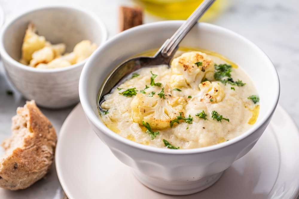 Roasted Cauliflower Soup Corrie Cooks