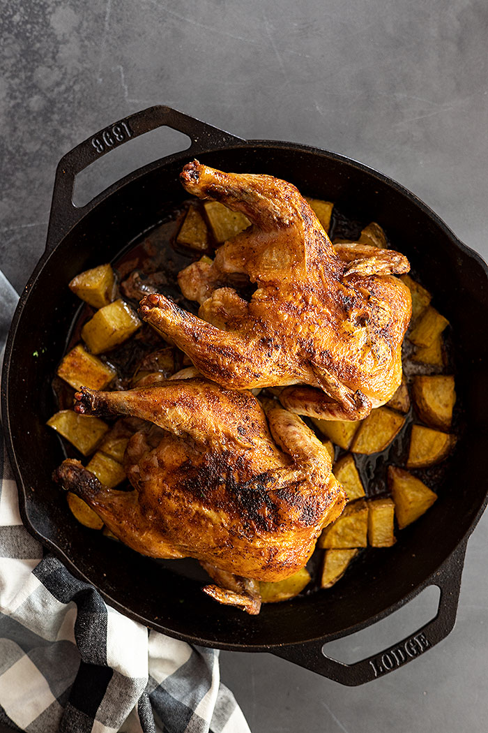 Roasted Cornish Hens