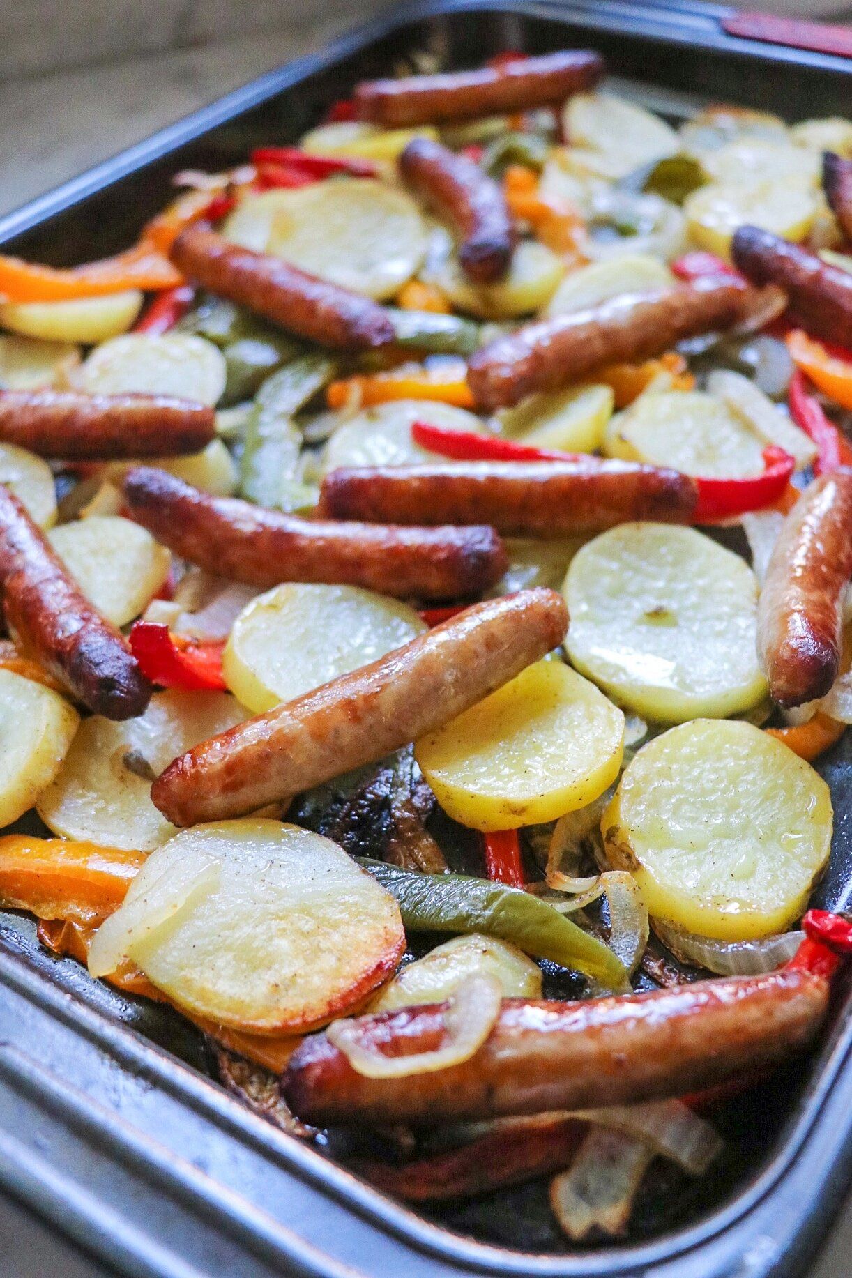 Roasted Sausage And Vegetables Sheet Pan Dinner Recipe Sheet Pan