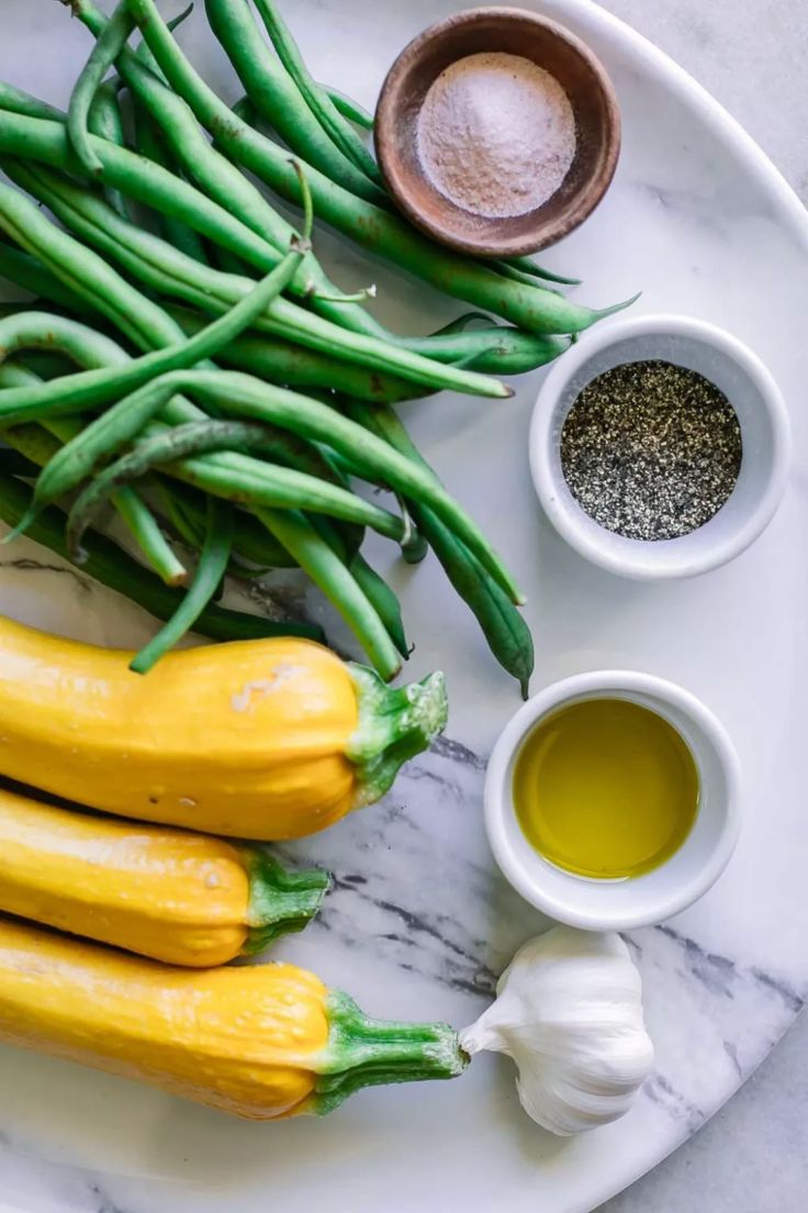 Roasted Squash And Green Beans 30 Minutes 5 Ingredients