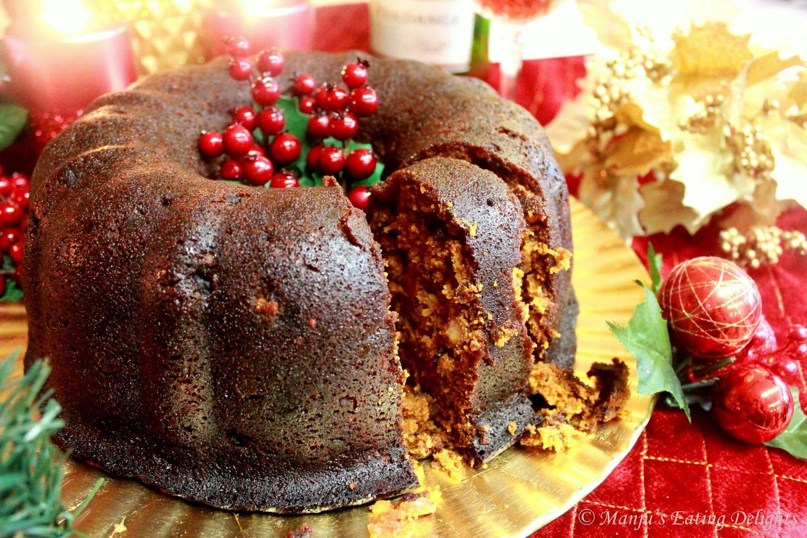 Rum Soaked Fruit Cake Plum Cake Traditional Christmas Cake Recipe Youtube