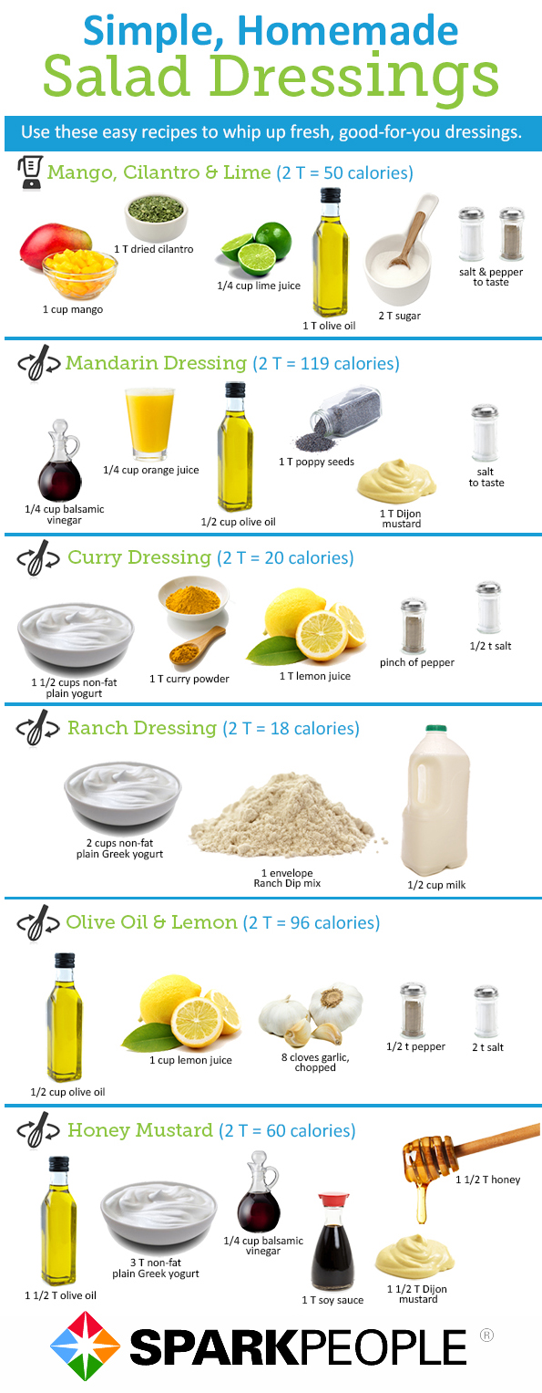 Salad Dressings Recipes 8 Healthy Homemade Salad Dressings Ideas