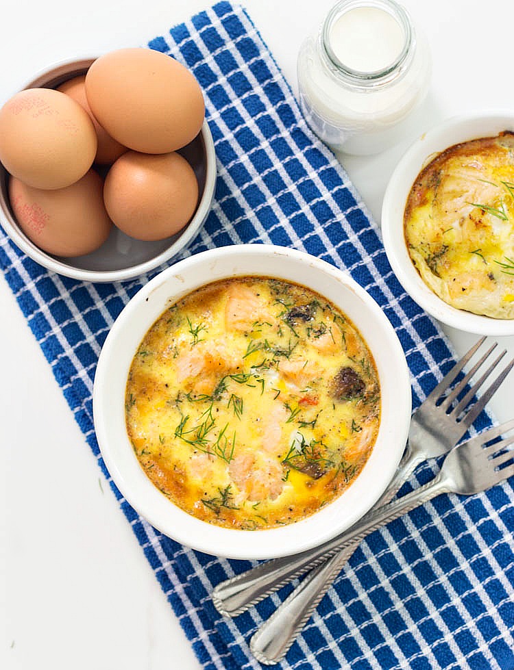 Salmon Breakfast Bake Simply Fresh Dinners Salmon Breakfast