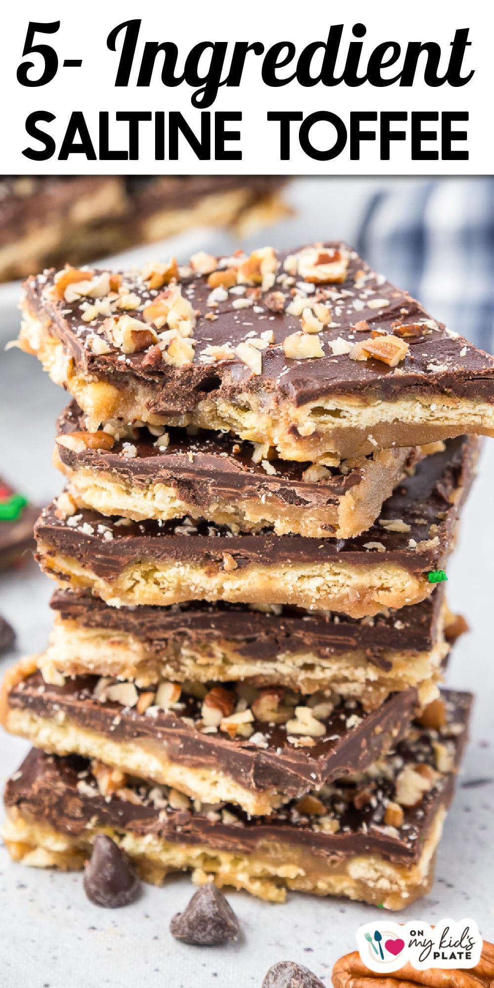 Saltine Cracker Toffee An Incredibly Easy Toffee Candy For Valentine