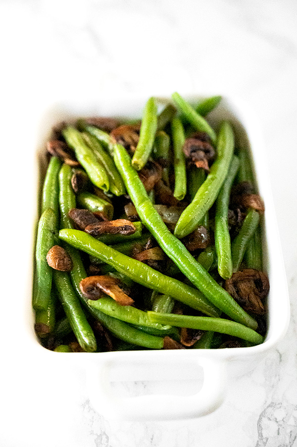 Sauteed Green Beans With Mushrooms The Taste Of Kosher