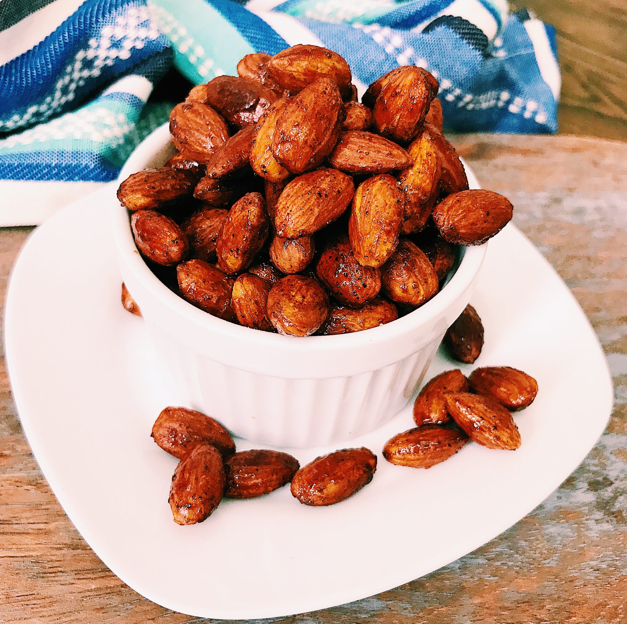 Savory Roasted Almonds Roasted Almonds Roasted Almonds Healthy Recipes