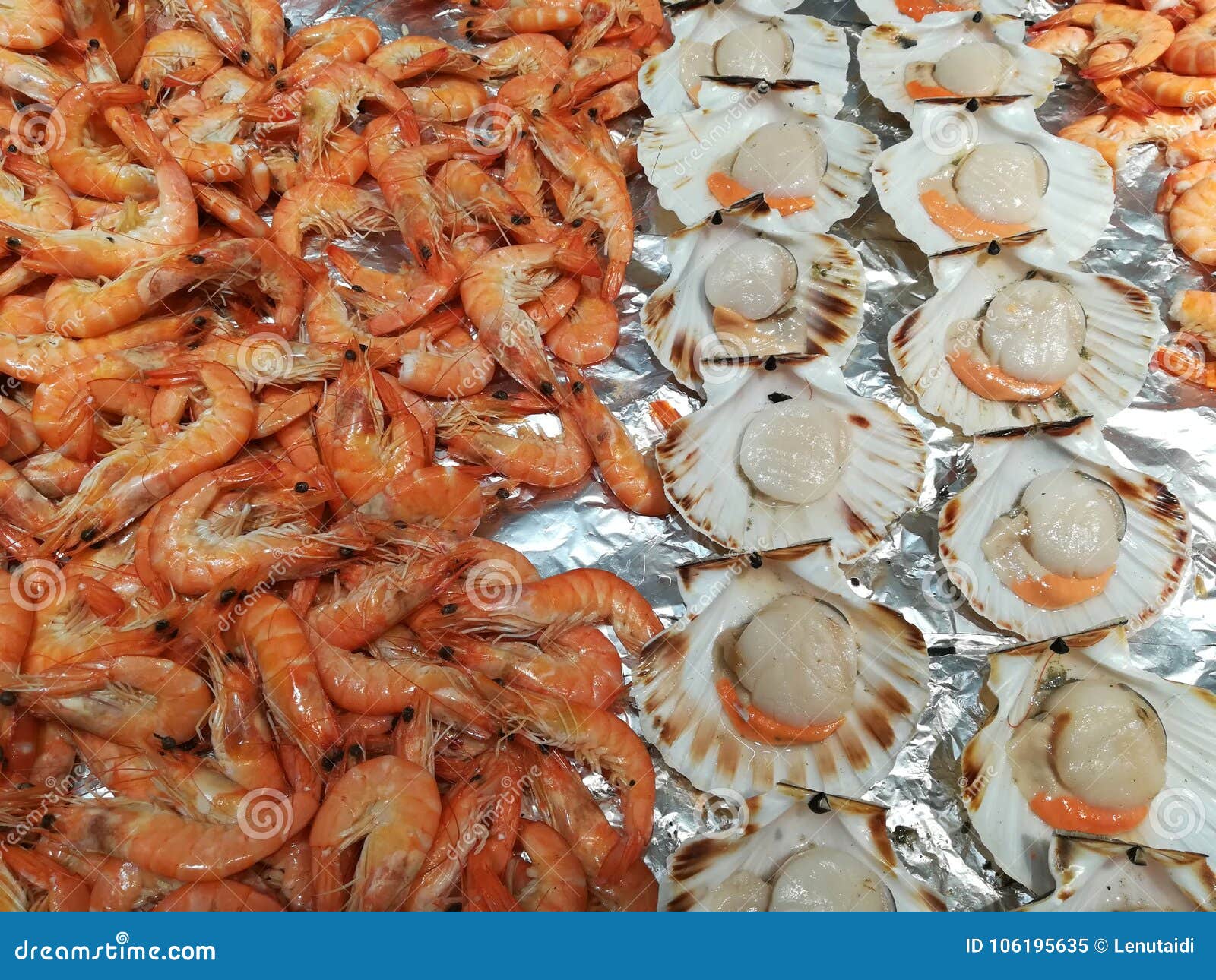 Scrumptious Coquille St Jacques With Scallops Shrimps And Mushrooms