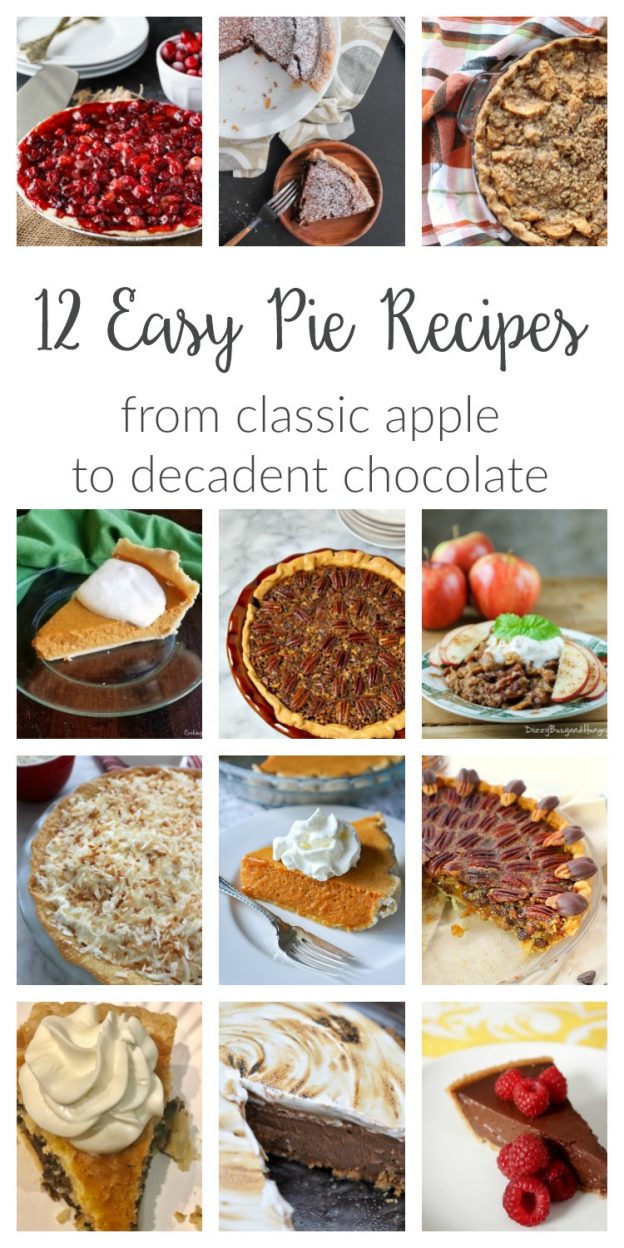 Scrumptious Pie Recipes Two Purple Couches