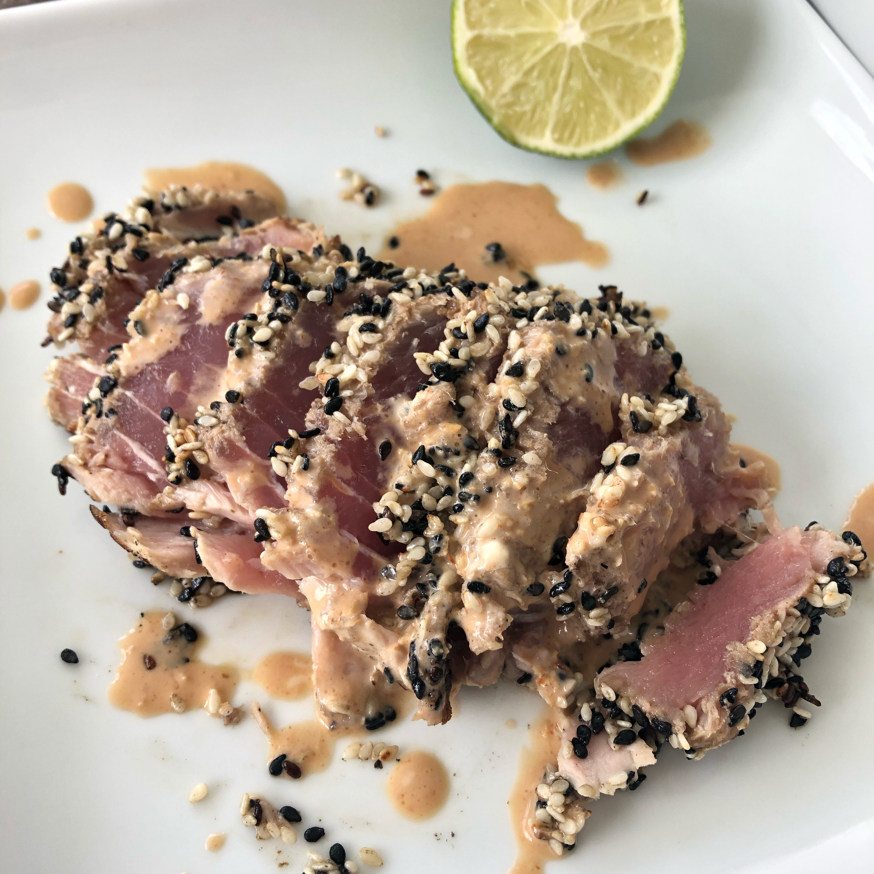 Seared Ahi Tuna With Wasabi Ginger Sauce Recipe Kitchen Stories