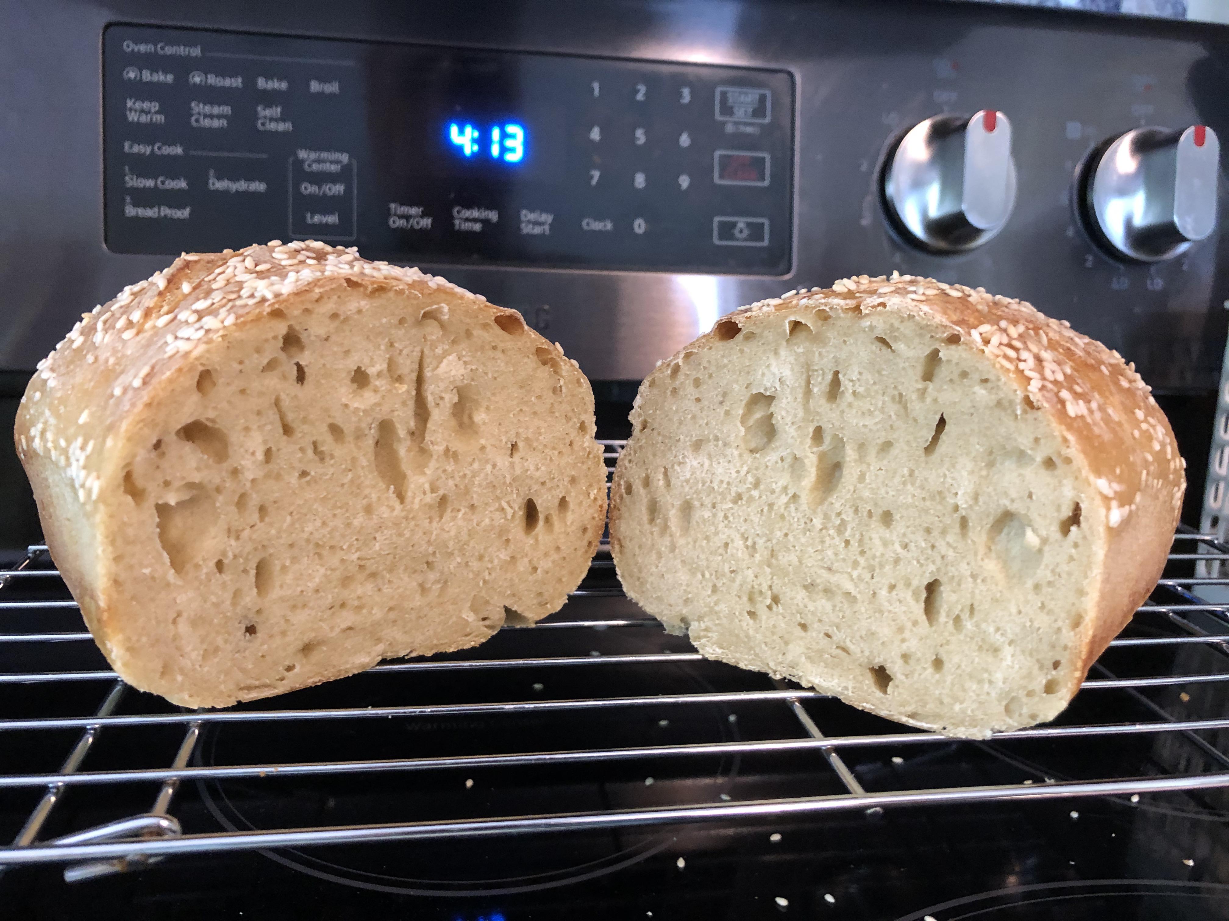 Semolina Amp Olive Oil Sandwich Bread With Sesame Seeds Or Not Sandwich Bread Baking