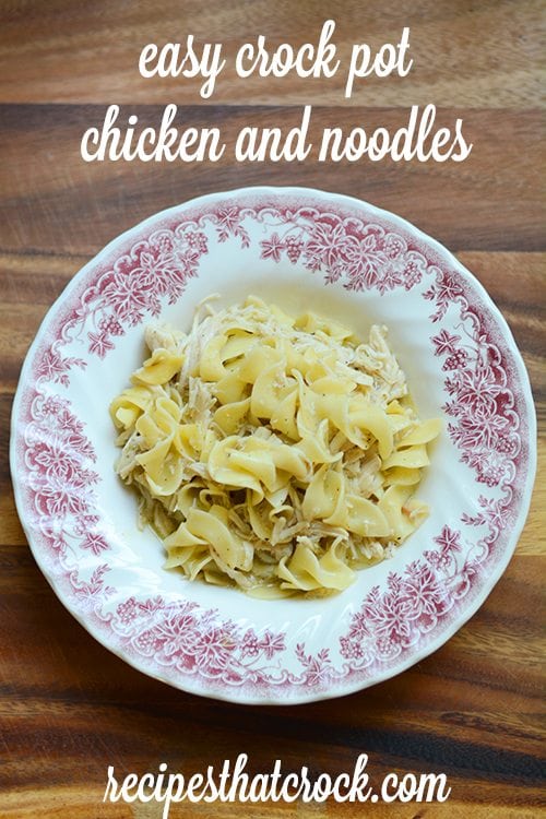 Served Up With Love Crock Pot Chicken And Noodles