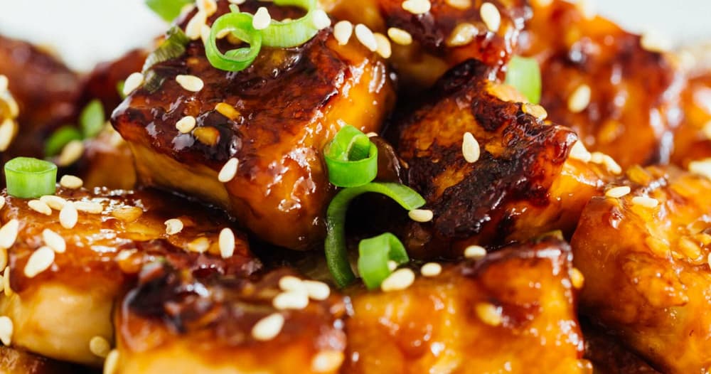 Sesame Garlic Fried Tofu Recipe Table For Two