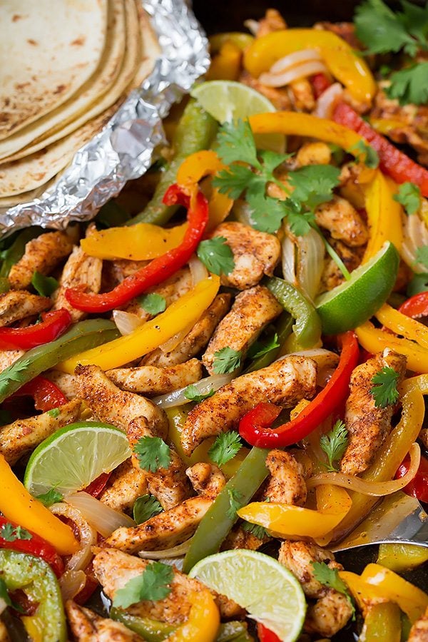 Sheet Pan Chicken Fajitas Cooking Classy