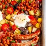 Sheet Pan Full English Breakfast