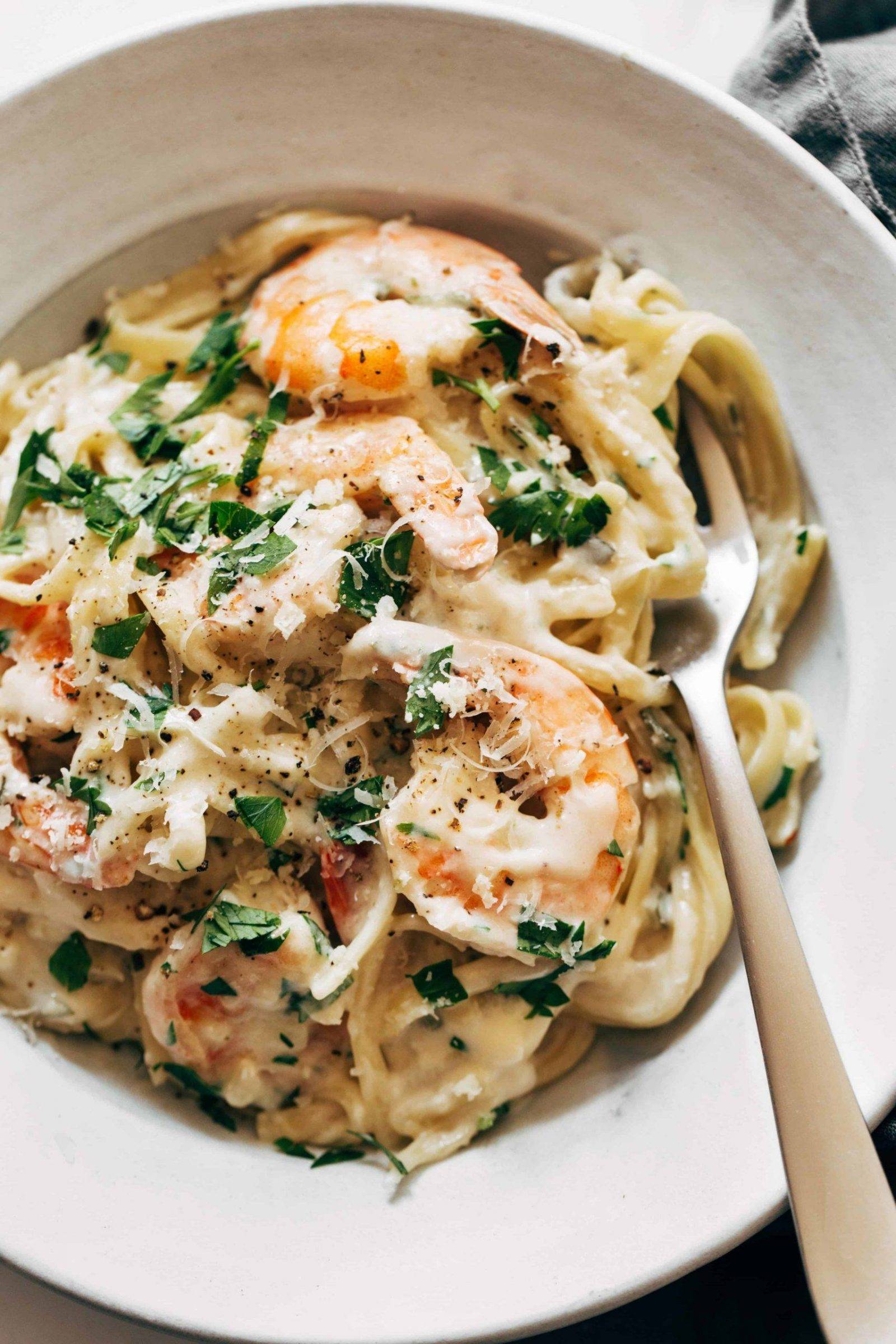 Shrimp Linguine