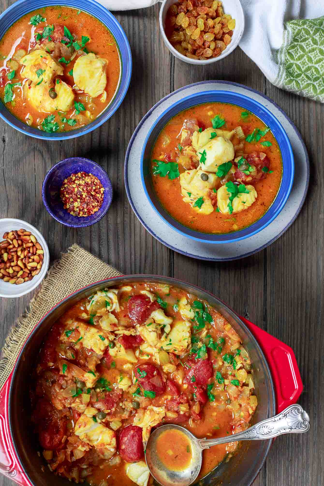 Sicilian Style Fish Stew Recipe The Mediterranean Dish